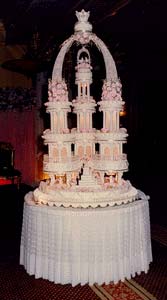 Indonesian wedding cake