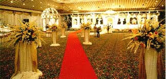 Indonesina wedding reception - grand reception room