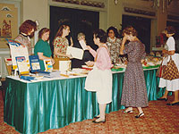 Selling Christmas Cards at AWA Christmas Bazaar