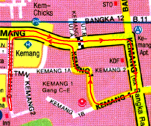 kemang streets
