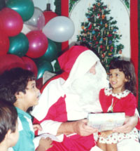 On Santa's Knee